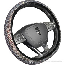 Shiny diamond steering wheel cover